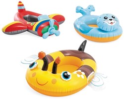 Intex bateau gonflable jouet de piscine env. 110 cm motif animal