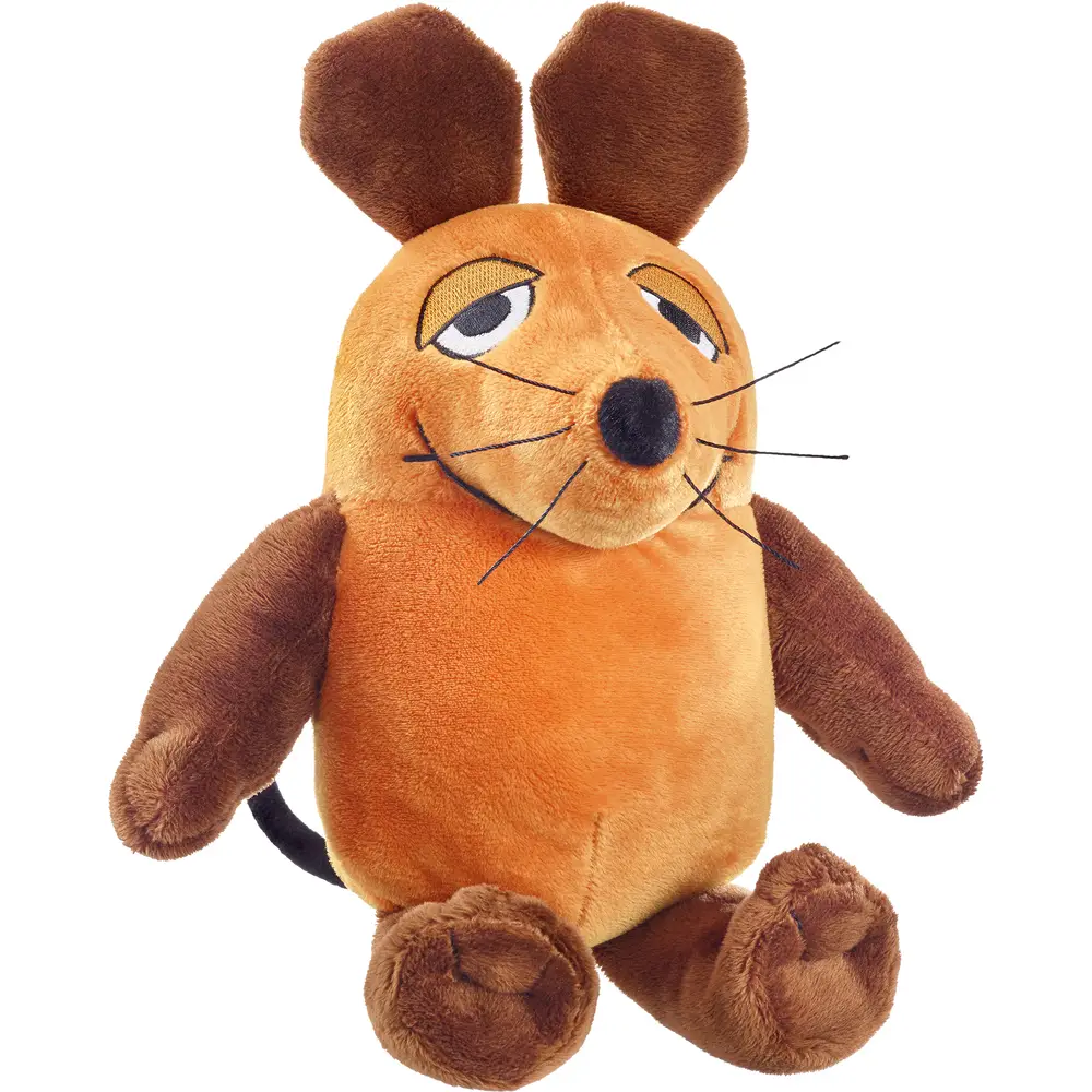 Schmidt Plüschmaus Kuscheltier 25 cm - weiche Maus TV-Serie