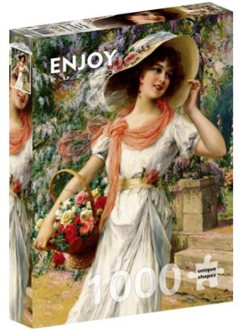 Enjoy Puzzle Emile Vernon: The Flower Garden (1000)