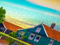 Enjoy Puzzle Farm House in the Netherlands (1000)-3