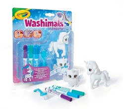 Crayola Washimals Dieren - Eenhoorn Luna en Uil Una