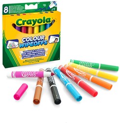Crayola Color WipeOff Whiteboard Stiften, 8st.