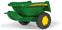Rolly Toys remorque - remorque basculante jouet John Deere verte - accessoire tracteur à pédales