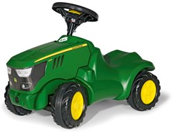 Rolly Toys voiture porteur John Deere - Jouet éducatif - Tracteur vert