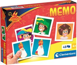 Clementoni jeu de mémoire Sinterklaas - jouet éducatif - 48 cartes