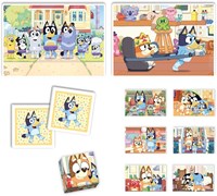 Clementoni - Jeu éducatif Bluey 4 en 1 - Puzzle et jeu de mémoire-2