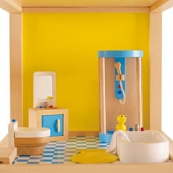 Salle de bain pour maison de poupée Hape