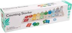 Classic World Holz Stapelteller Lernspielzeug 66-teilig