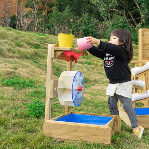 Classic World Holzwassertisch Wassermühle nachhaltiges Spielzeug-2