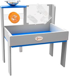 Classic World Holztisch für Sand und Wasser blau Gartenspielzeug