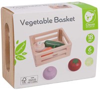 Classic World caisse de légumes en bois jouet pour enfants