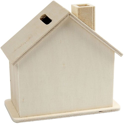 Creativ Company tirelire maison en bois - jouet créatif pour enfants-3