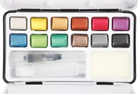 Art Aqua Aquarelverf Metallic, 12 Kleuren-3