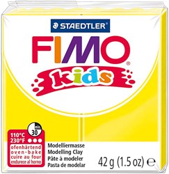 Fimo Knetmasse Gelb 42g - ofenhärtende Modelliermasse für Kinder