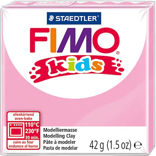 Fimo Knetmasse rosa 42g - Kreatives Spielzeug für Kinder