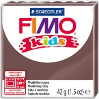 Fimo Modelliermasse Kids braun 42g - ofenhärtende Knete kreativ