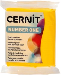 Creativ Company Modelliermasse gelb ofenhärtend 56 Gramm