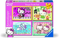 Ravensburger Puzzle Hello Kitty 4 in 1 - 100 Teile Spielzeug