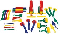 Colorations Knetset - Mega Knetwerkzeuge 28-teilig für Kinder-2