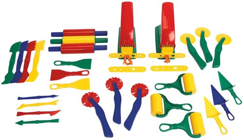 Colorations Knetset - Mega Knetwerkzeuge 28-teilig für Kinder-2