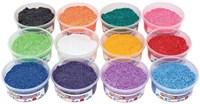 Colorations pâte à modeler mousse 12 couleurs jouet créatif séchage à l'air-2