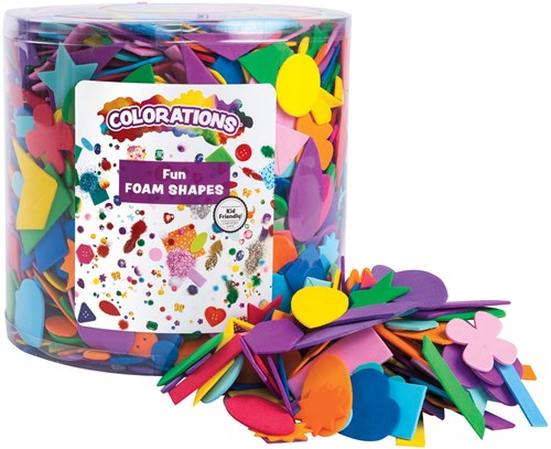 Colorations Schaum Bastelformen Eimer 227g bunt kreativ Kinder-2