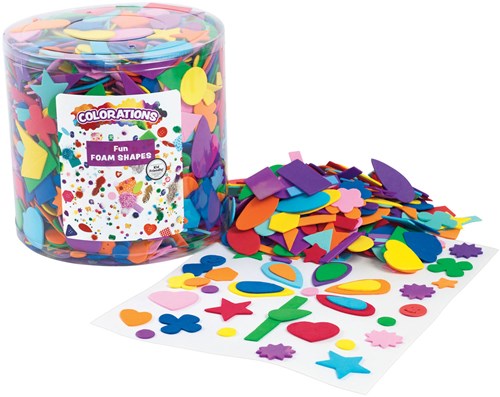 Colorations Schaum Bastelformen Eimer 227g bunt kreativ Kinder-3