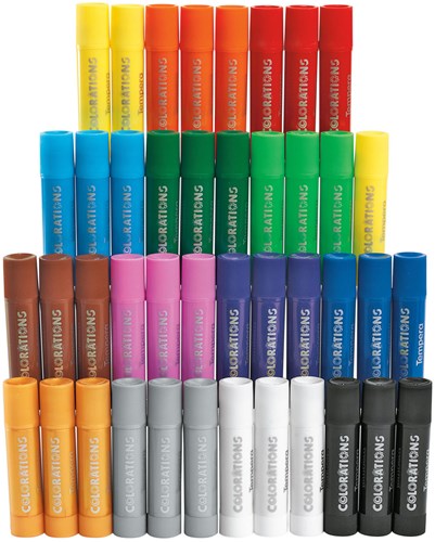 Colorations Tempera Malstifte Malen 14 Farben 42 Stück Kinderfarbe-2