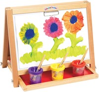 Colorations Tisch Staffelei 4-in-1 mit Whiteboard und Kreidetafel