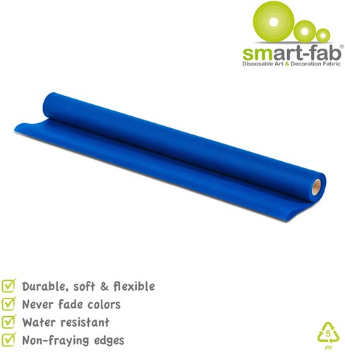 Lobbes Bastelrolle Smart-Fab dunkelblau 0,61 x 5,5 Meter Kunststoff-2