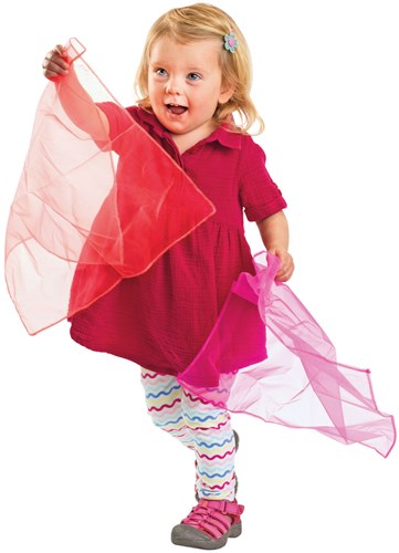 Colorations Jonglier-Tücher Set - 12 Stück Neonfarben für Kinder-2