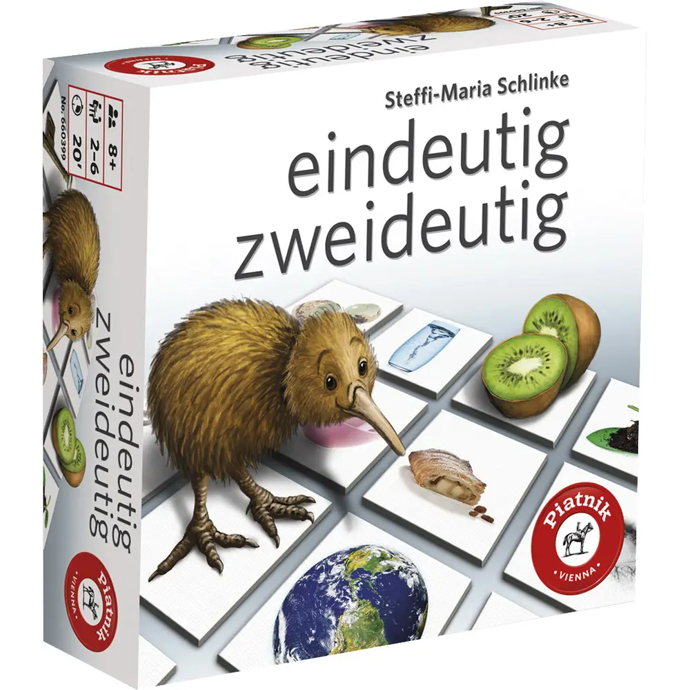 Piatnik jeu de mémoire Eindeutig Zweideutig II mots à double sens