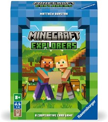 Ravensburger Minecraft Kartenspiel - kooperatives Familienspiel für Kinder