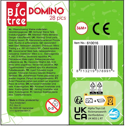 Big Tree Domino FSC Hout-3