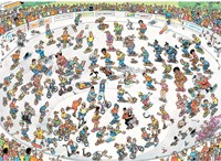 Jan van Haasteren Legpuzzel - Skateboarden in de Bowl, 1000st.-2