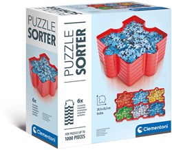 Clementoni accessoire puzzle trieur 6 pièces plateaux empilables