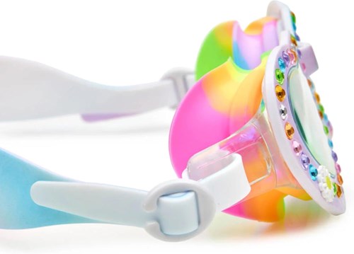 Bling2O Kinder Schwimmbrille lila Silikon UV-Schutz Schwimmbrille-3