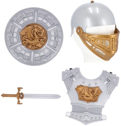 KiddyGo set de déguisement chevalier 4 pièces jouet pour enfants-2