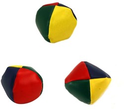Alert balles de jonglage jouet set 3 pièces colorées pour enfants