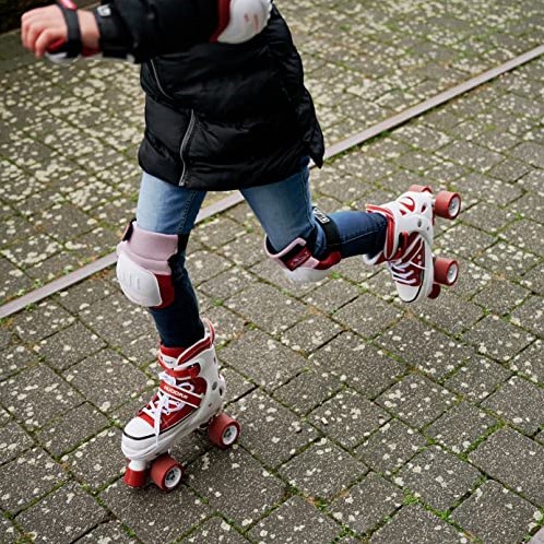 Hudora patins à roulettes sneaker ambre réglables taille 36-39 enfants-2