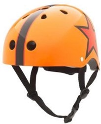 Orangefarbener Stern Orange star