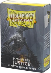 Asmodee Kartenhüllen Dragon Shield Matte Dual Justice 60 Stück TCG