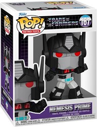 Funko figurine d'action Transformers Nemesis Prime jouet noir