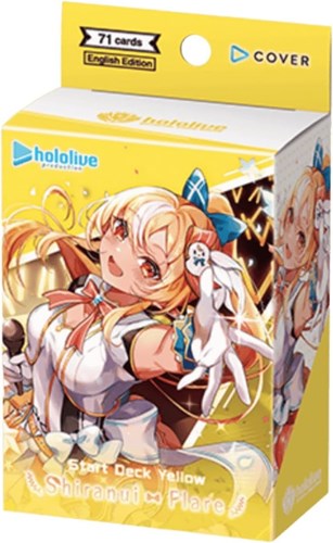 Asmodee Hololive Kartenspiel Starter Deck Shiranui Flare TCG 71 Karten