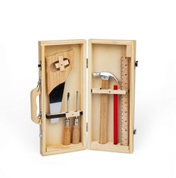 BigJigs boîte à outils en bois jouet DIY set 6 pièces FSC