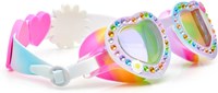 Bling2O Kinder Schwimmbrille lila Silikon UV-Schutz Schwimmbrille