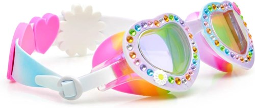 Bling2O Kinder Schwimmbrille lila Silikon UV-Schutz Schwimmbrille