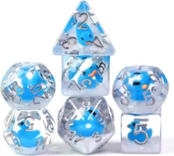 Foam Brain Games set de dés Bubble Bath Duck pour jeux de rôle