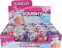 Glamour Squishy knijpflesje parfum/nagellak 2ass kleur 7cm-3