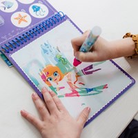 Totum Aqua Magic livre de coloriage à l'eau Sealife - livre réutilisable-3